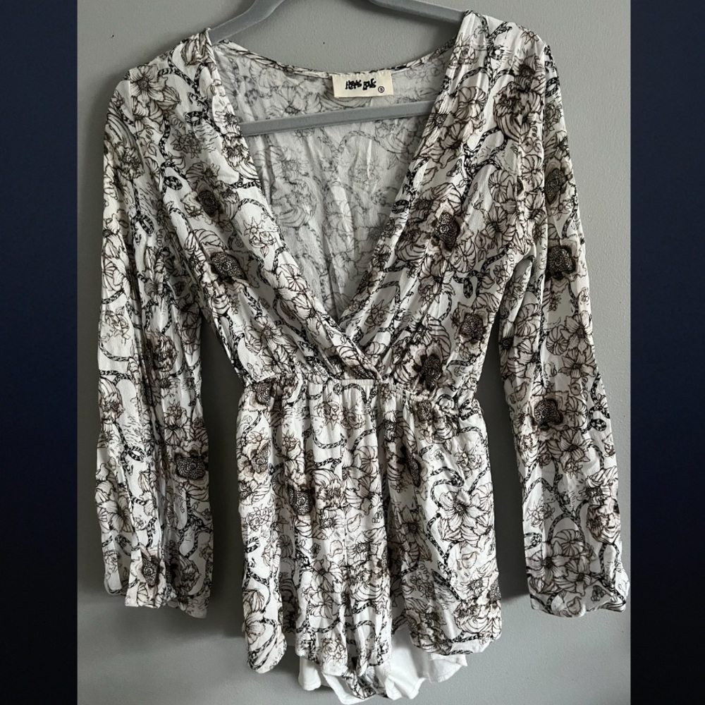 Hippie love romper